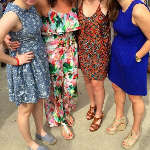 Anthropologie Pants - Anthropologie Floral Jumpsuit